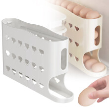 Držák na vejce pro dávkovač vajec Fridge White Auto-Rolling 30-Egg Dispenser