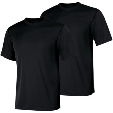 Hanes Men T-Shirt Pack of 2 (XL) Black