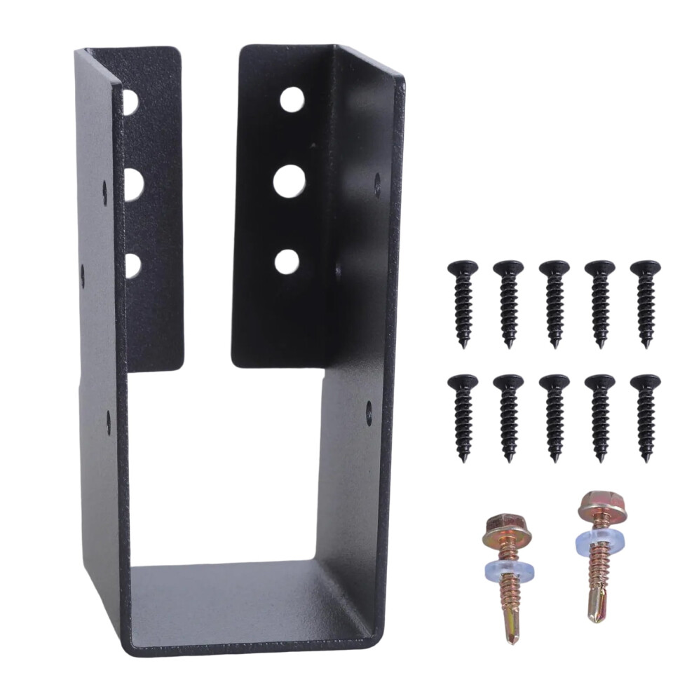 Metal Adjustable Deck Post Anchors Brackets For Enthusiasts And Professional Builders Ensuring Safety And Durability 9329345225673