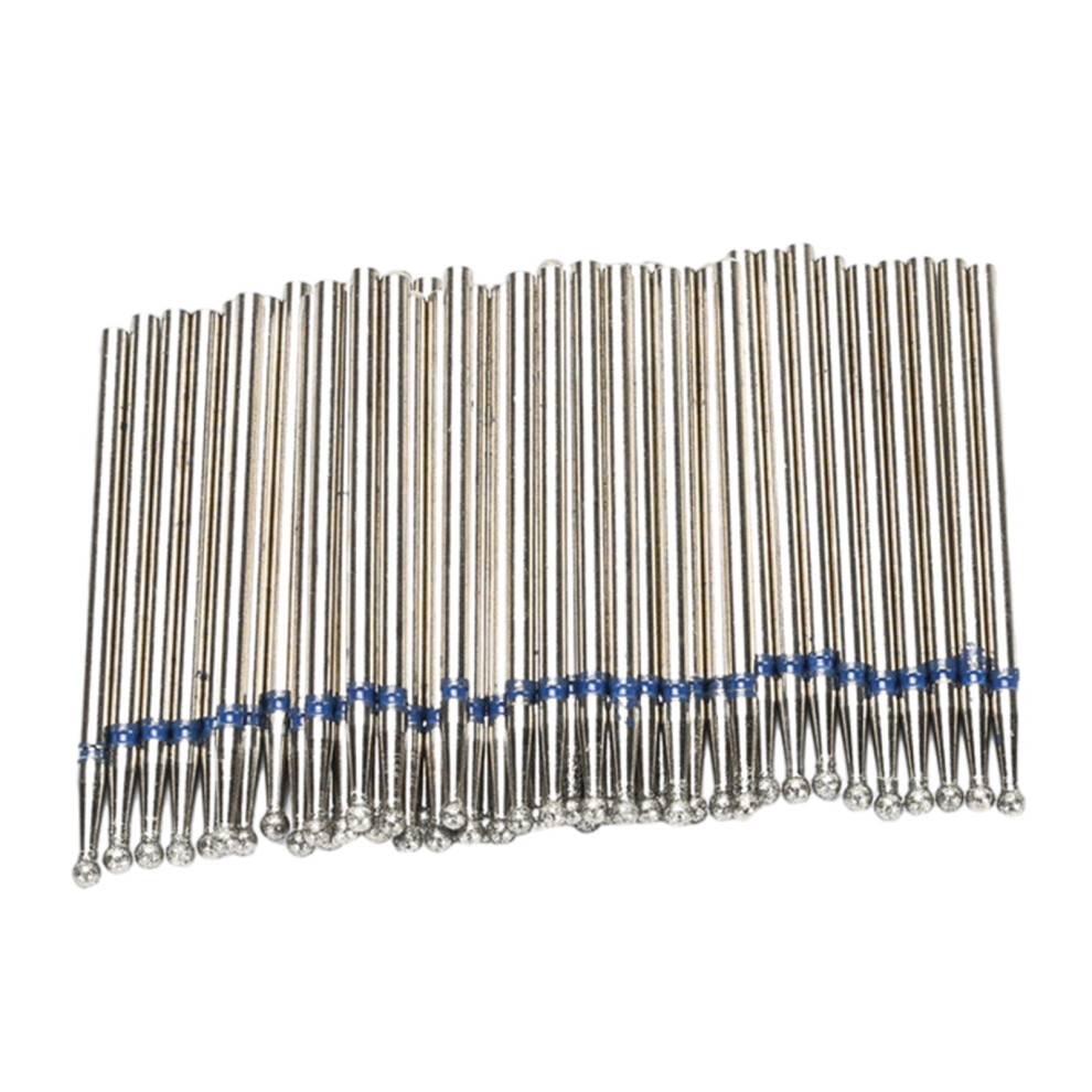 50Pcs Cuticle Drill Bit Cuticle Drill Bits for Nails Drill Bits Electric File Machine Pedicure Tool