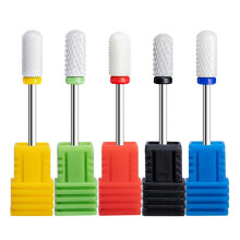 Tacar Giotán Druileála Ingne Ceirmeacha le haghaidh Uirlisí Manicure Leictreacha 5 phíosa