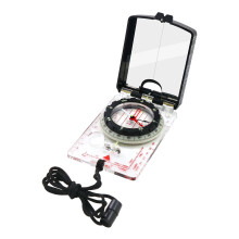 Outdoor Camping Orienteering Map Compasses Sighting Glass Compasses With Adjustable Declination and Neck Strap Easy Use