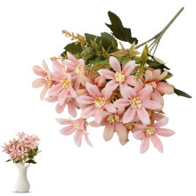Kunstig silkeliljebuket 33 cm