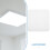 Diffuseur de lumière en acrylique blanc pour plafonniers (1 pièce) 8