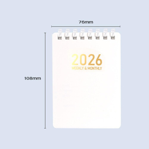 2026Pocket Planner για καθημερινή οργάνωση 2