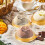 200 τεμάχια διάφανα πλαστικά κουτιά για cupcakes – Δοχεία για κέικ Mooncake & Mini Bundt με 6