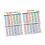 2Pcs Kids Educational Math Posters Educational Table Chart Practical Classroom 5