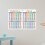 2Pcs Kids Educational Math Posters Educational Table Chart Practical Classroom 8
