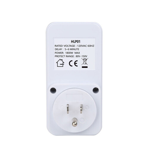 1PC Multi-func Refrigerator Voltage Protector Socket Switch Automatic Power Surge ProtectionWashing Refrigerator Protect 110V 2
