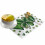 Saint Patrick's Day bordstabletter set med 6 akvarellgröna 8