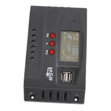 Regolatore di carica solare MPPT 12V/24V 100A LCD a colori