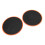 Exercise Sliders 1 Pair, Double Sided, ABS, 17.8cm Diameter, Orange 12