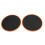 Exercise Sliders 1 Pair, Double Sided, ABS, 17.8cm Diameter, Orange 10