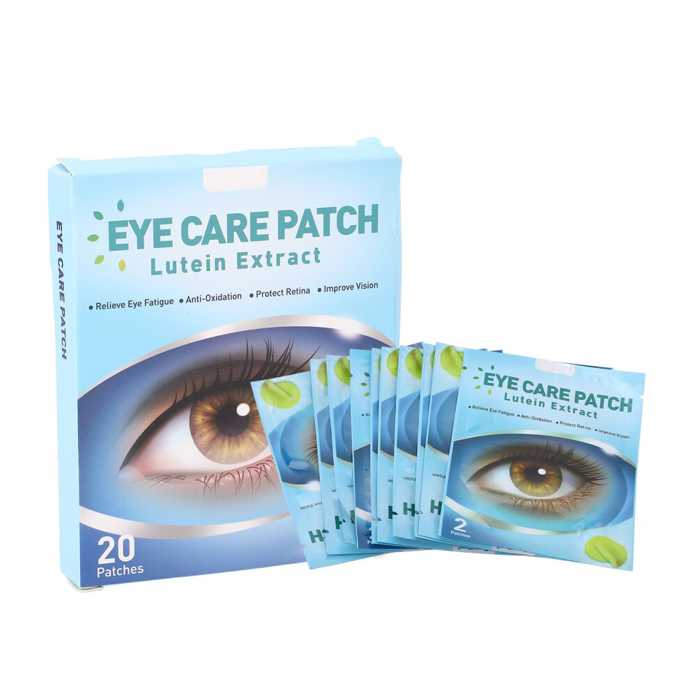 60pcs Organic Lutein Eye Patches - Relieve Eye Strain & Redness