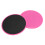 1 Paar runde doppelseitige Sliders 17,8 cm rosa 15