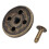 100 Sätze Pilznieten Stift 25 mm Bronze 7