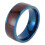 Lightweight Titanium Steel NFC Ring for Mobile, Blue, 12mm Diameter 16