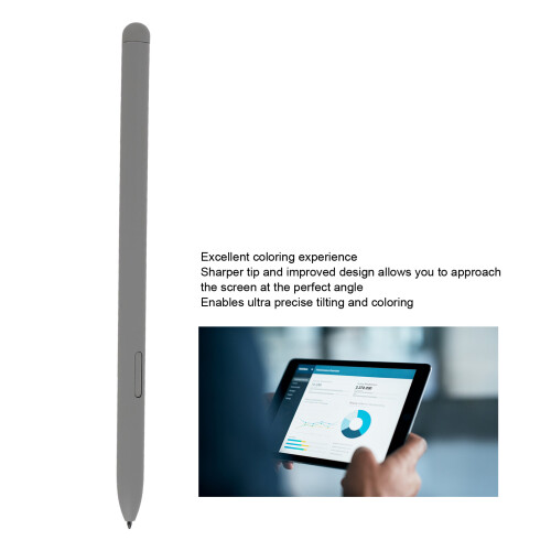 4096 Level Pressure Sensitive Replacement Stylus Pen for Galaxy Tab S9 FE Plus Gray 2