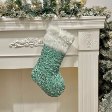 17,8 inch gebreide gepersonaliseerde kerstkousen