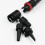 Multifunktionaler schwarzer Paddleboard-Aufblasdüsenadapter 200*100*40mm 3