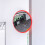 Durable Red Convex Road Mirror Adjustable Wide Angle for Driving Visibility 2