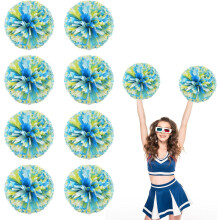 8 fémes pompon, 30 cm-es gyűrűs kivitelben
