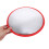 Durable Red Convex Road Mirror Adjustable Wide Angle for Driving Visibility 7
