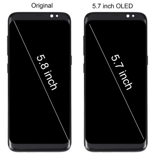 Οθόνη LCD Samsung με πλαίσιο για Galaxy S8 SM-G950 1