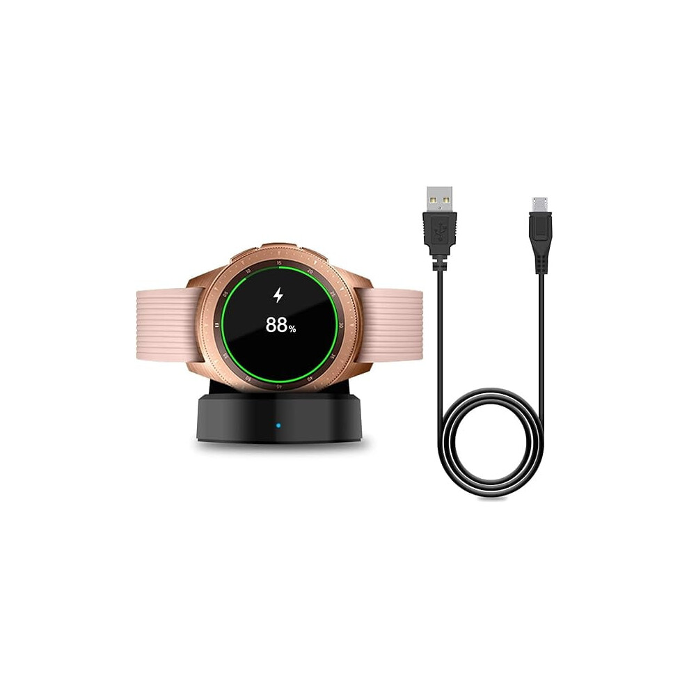 Fu2066 Charger Compatible With Samsung Galaxy Watch 42Mm/46Mm (Sm-R800/R810/R815); Not For Galaxy Watch 3-7 Or Active 1/2; Black 9496895138446
