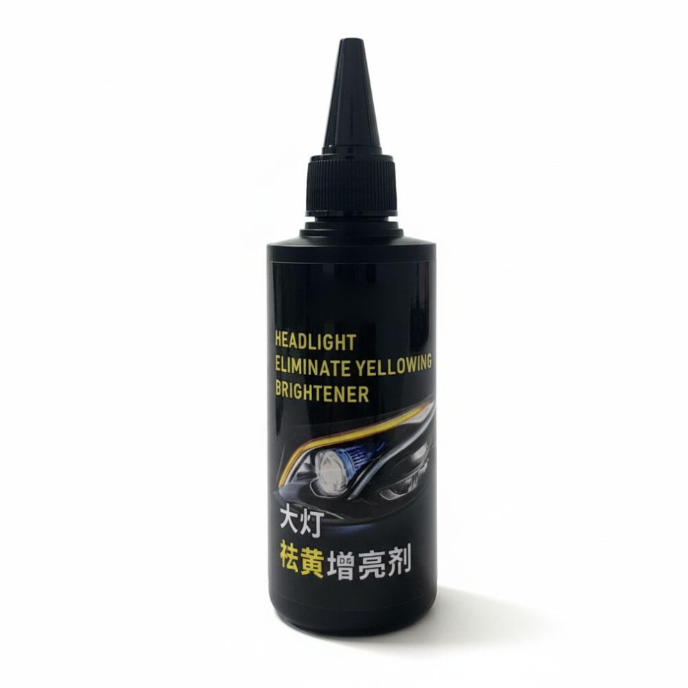 Headlight Refurbishment Repair Fluid Headlamp Restorer Cleaner W3x2 9496895139559