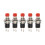 Drucktaster SPST NO3A220VAC Mini Schwarz Rot Grün 1