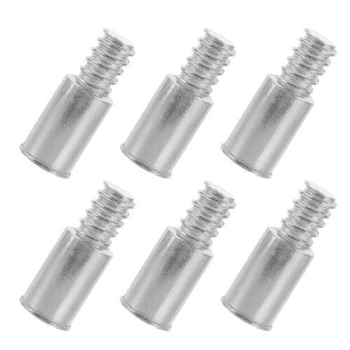 6Pcs Threaded Broom Handle Tip Replacement for Home and Commercial Cleaning Tools