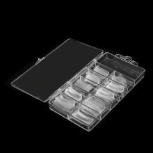 100pcs/set Dual Form Nail System for UV GEL Acrylic Nail Art Mold Tips Decoration