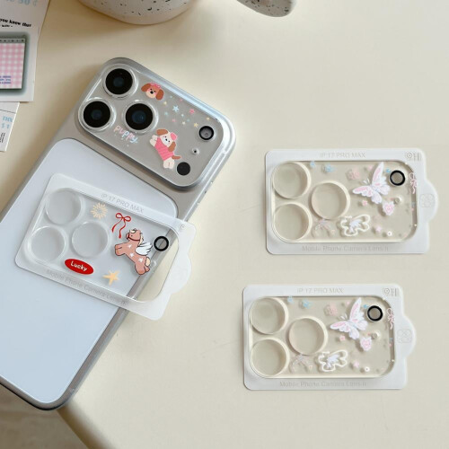 Cartoon Lens Protector for 17 Pro for 17promax 2