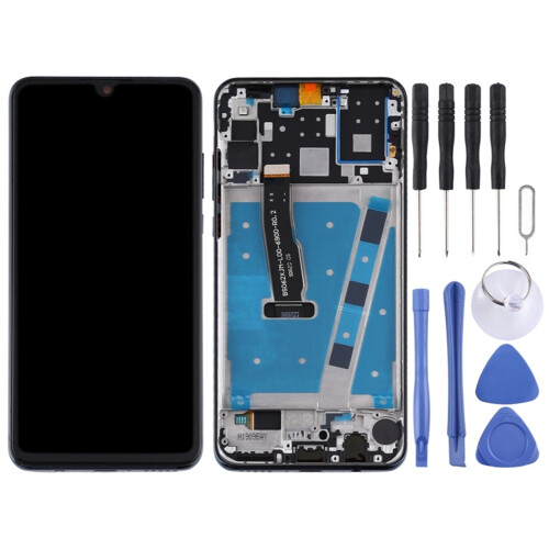 (Black) Écran LCD avec cadre pour Huawei P30 Lite (RAM 4G / Version standard) (Noir) 1