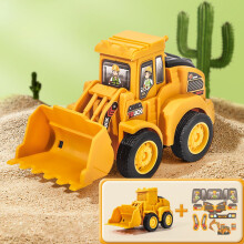 Simulation Construction Vehicle Toy with Press and Go Action for Kids Interactive Play Toys Car Model Birthday Gifts Christmas Stocking Stuffers