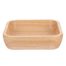 Set of 34 Wooden Square Bowls Perfect for Fruit Salad Serving in Restaurant and Home Use