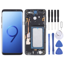 Pour Galaxy S9 + SM-G965 Ensemble tactile LCD TFT avec cadre