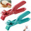 Pinze in silicone per piatti caldi, 2 pezzi 1