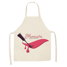Working Apron for Woman Adjustable Salon Apron for Nail Art Painting Nail Beauty Salon Accessories