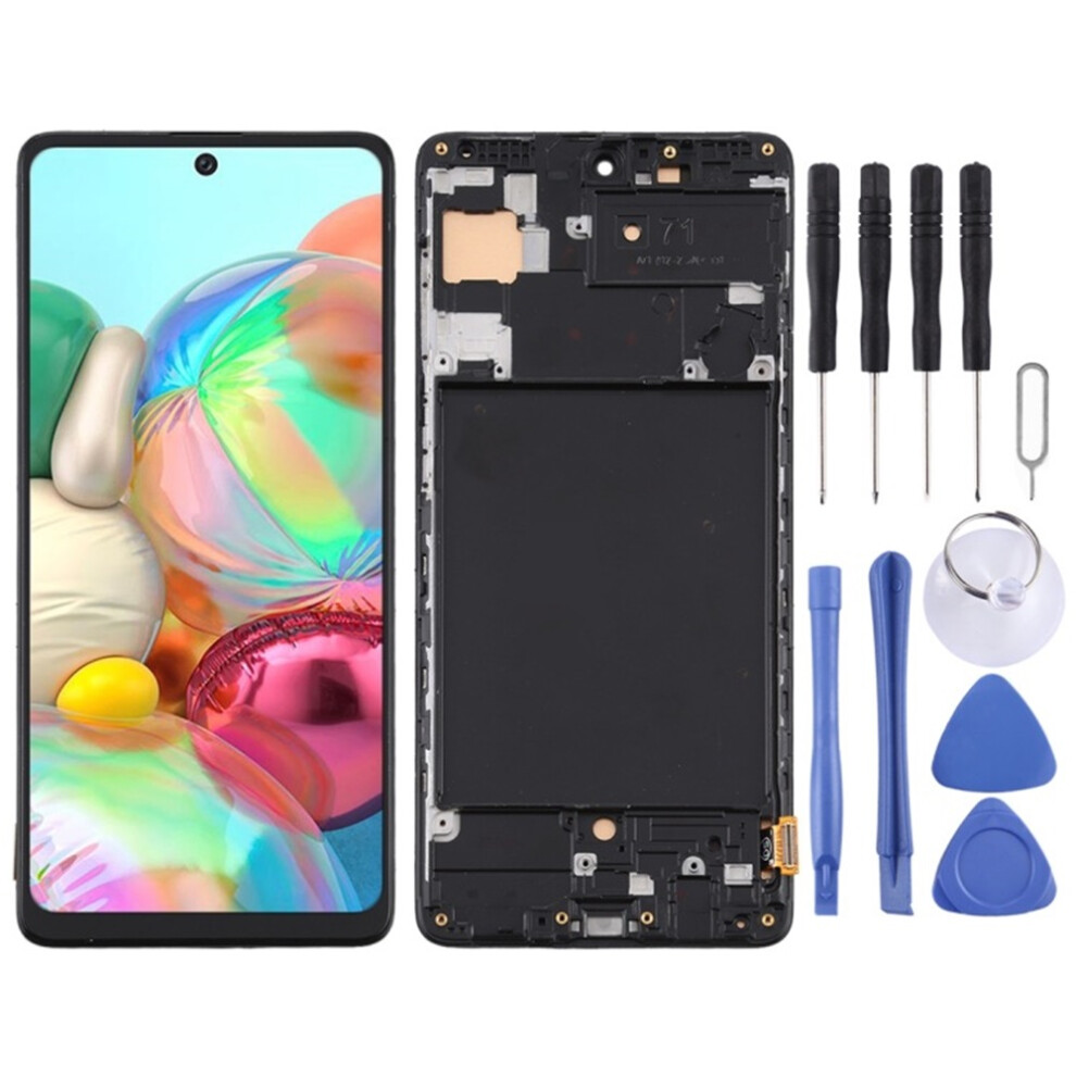 Komplette Montage Von Lcd-Bildschirm Und Digitalisierer Für Galaxy A71/Sm-A715 6963311541799