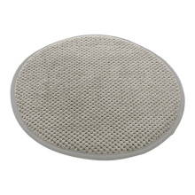 Perne rotunde mici de 17 inch pentru scaune de bucătărie, cu legături, perne antiderapante retro pentru scaune înalte, scaune de bistro și bar