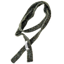 Cachecol feminino elegante de tricô para uso casual, festa, fotos e acessórios de vestuário dos anos 2000.