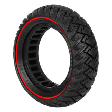 Pneu sólido 80/65-6 de 10 polegadas (10x3.0) para patinete elétrico (10x255x80)