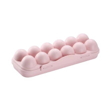 Bandeja portátil a prueba de golpes para huevos – Caja de plástico a prueba de caídas para almacenar huevos en el refrigerador, recipiente para