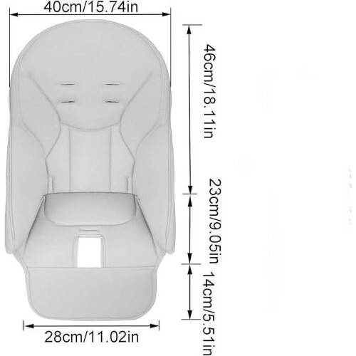 Graco high chair cover universal cushion replacement 1