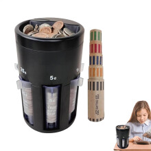 Automatic Digital Coin Sorter and Counter Machine, with Coin Wrappers and Organizer for Fast, Accurate Change Counting