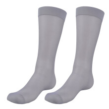 Șosete ultra-subțiri pentru bărbați, transparente, pentru costum de rochie formală, șosete casual de afaceri, respirabile, peste gambă, cu