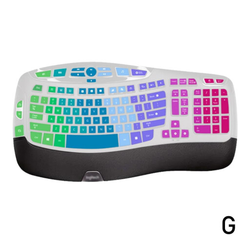 Película de silicone para teclado compatível com Logitech M K350. À prova de poeira e água. 2
