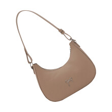 Modische kleine Schultertasche für Damen, ästhetische Achseltasche, modische Damenhandtasche mit Schleife, Abendtasche